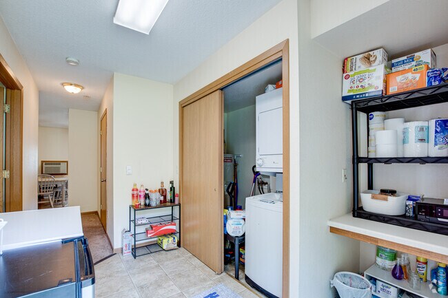 Laundry, Utility Area and Back Entrance