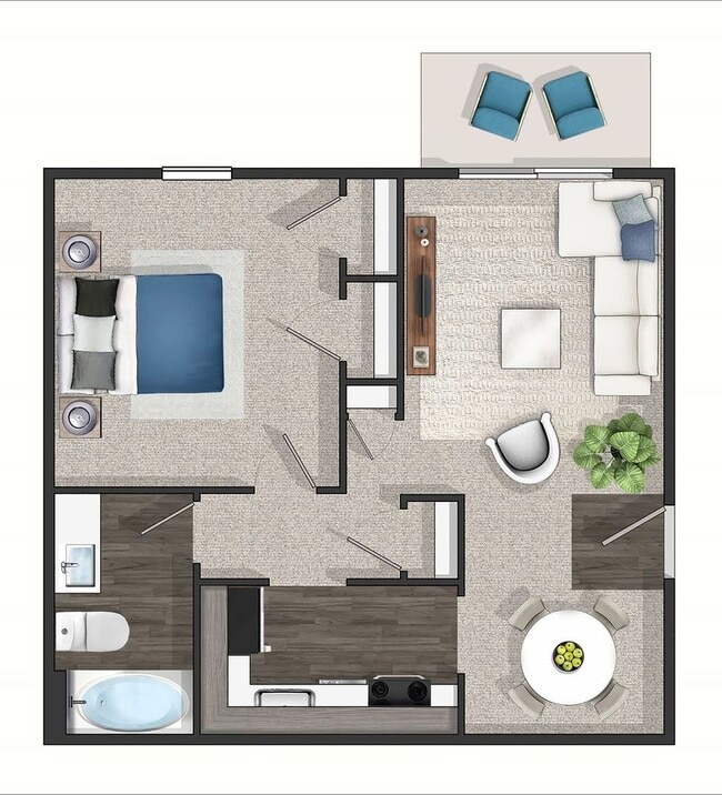 Photo - Barrel Oaks Apartments