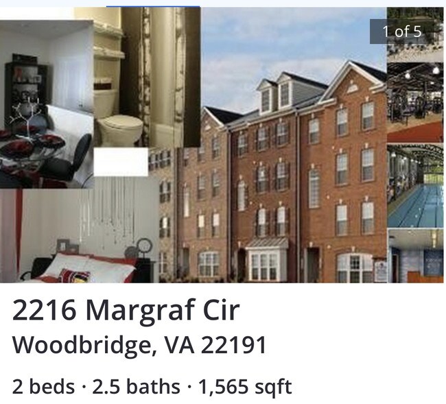 Prince William County Va Apartments For Rent Photo 2216 Margraf Cir Unit