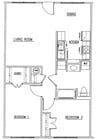 2BR/1BA
