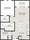 1 Bedroom, 1 Bath