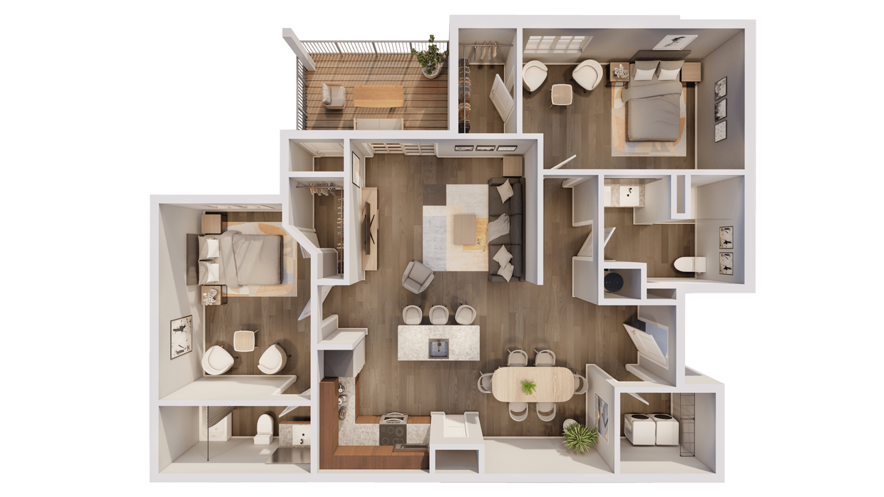 Floor Plan - 2B