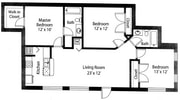 GrandCay2_3Bed_2Bath_1115 Sq Ft
