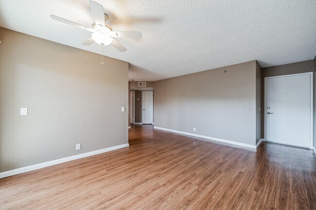 Our Premium Living Room in a Two Bedroom Two Bath Apartment at Meadow Creek Apartments in San Marcos, CA