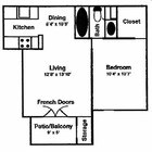 1BR/1BA