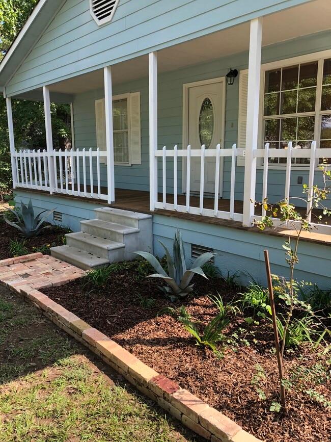 Outside front landscape - 2251 Macon