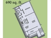 1BR/1BA