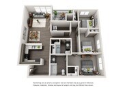 Three Bedroom Floorplan