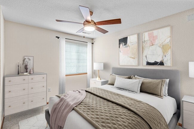 Two bedroom, two bath open concept