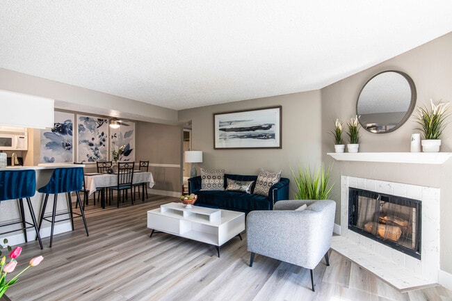 Two Bedroom Model Home With Fireplace