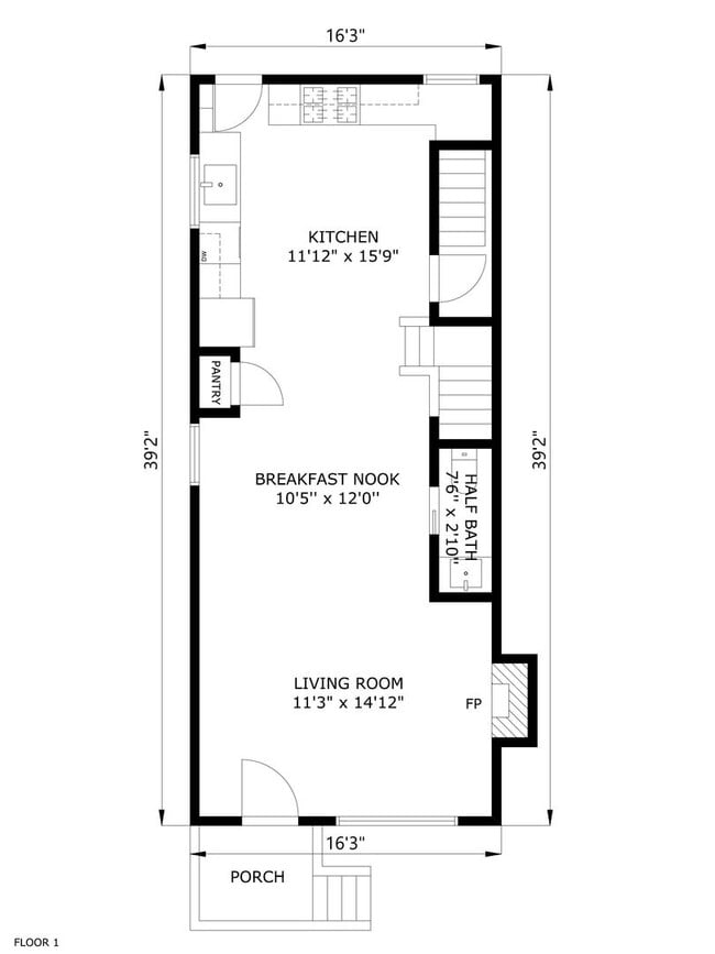 Photo - Newly Renovated 2 Bed, 2.5 Bath Furnished Home in Columbus