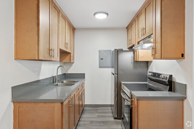 1 dormitorio, 1 baño - 581 pies cuadrados - Cocina