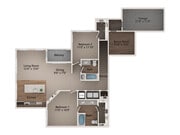 B4-G floor plan The Landing at Tiffany Springs