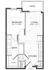 E3W floor plan Azul Lakeshore