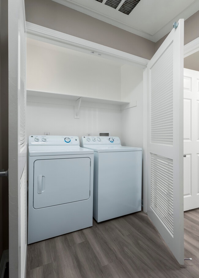 In unit Washers and Dryers