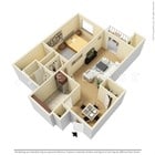 Una habitación, un baño