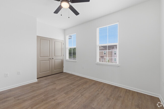 The Calcasieu 2BR, 2BA - 1,086SF - Bedroom