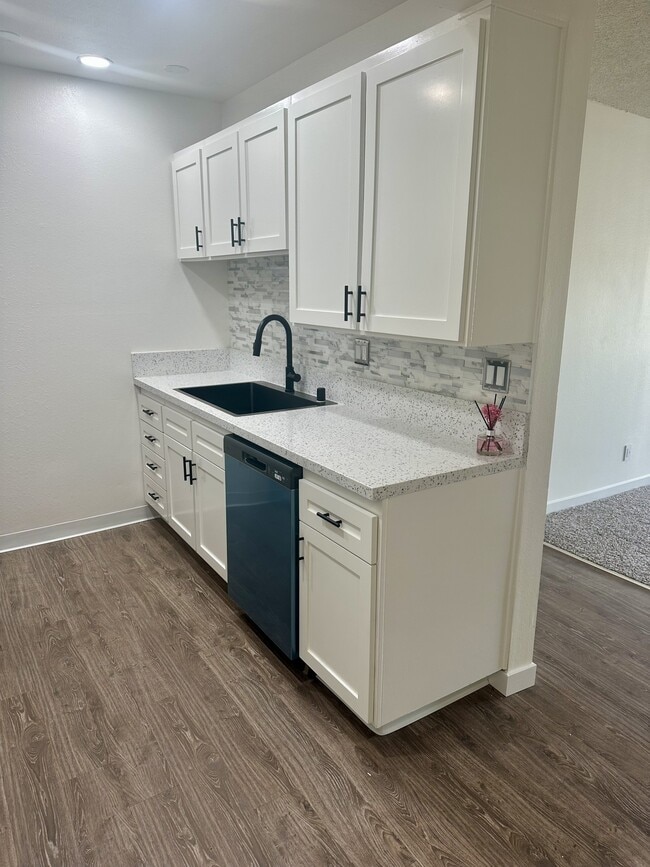 Remodeled kitchen