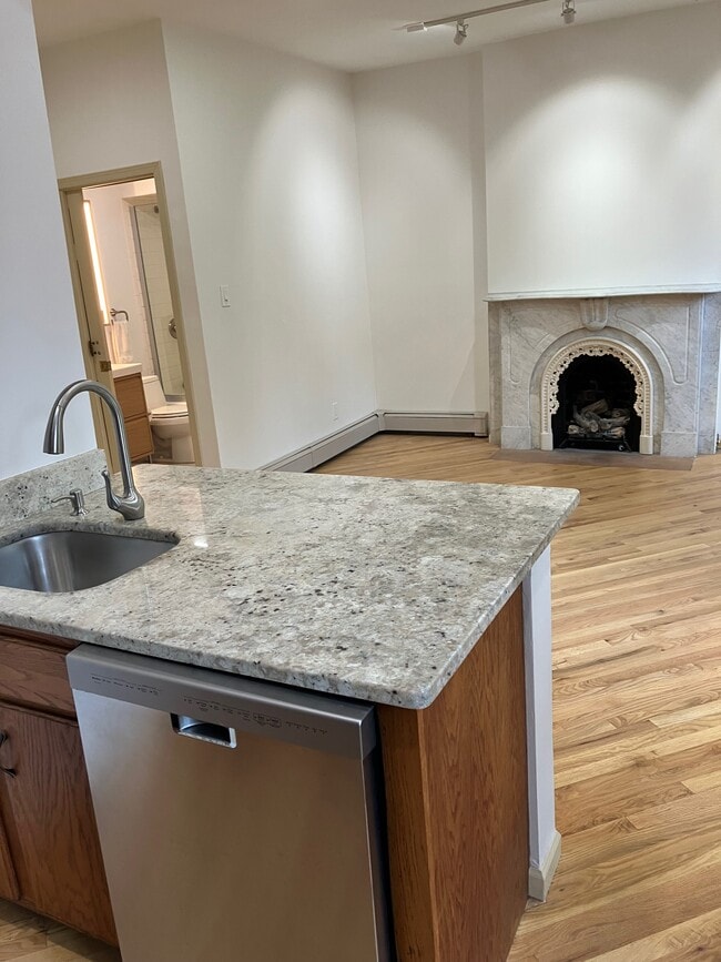 Granite counter top & dishwasher - 143 Sussex St Unit Apt. #3