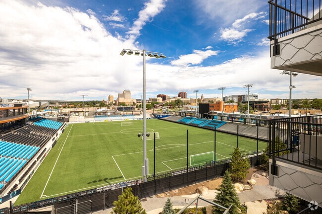 Weidner Field next to the property.