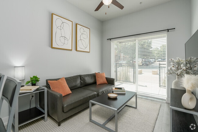 1BR, 1BA - 511SF - Living Room - Buffalo at Arlington