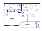 1BR/1BA