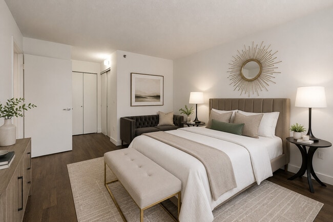 Premium 2BR Apartment Bedroom