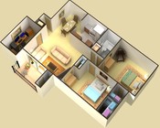 2BR/1BA