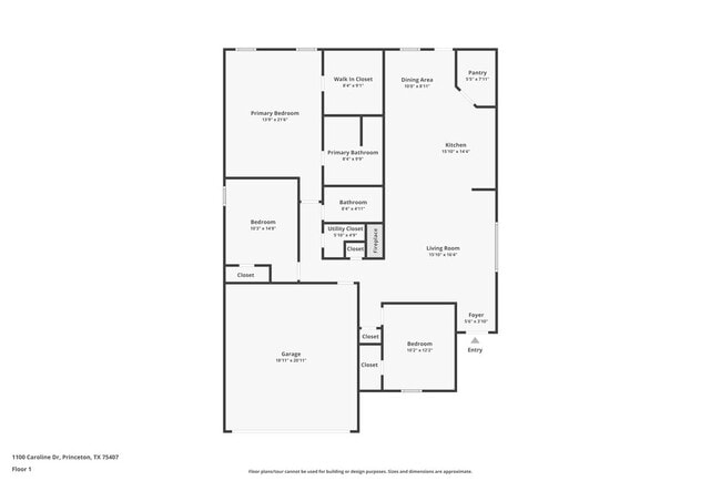 1100 Caroline Dr