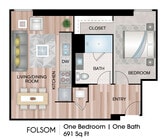 691 Sq Ft