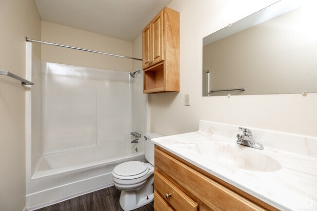 2BR, 1BA - 1,000 SF - Bathroom