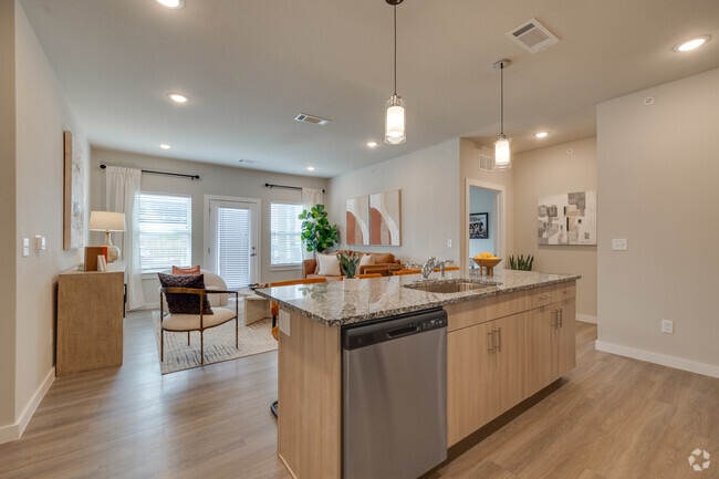 2BD, 2BA- 1,214SF- Kitchen Area
