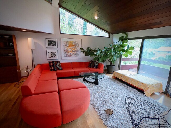Photo - 8/1 Mid Century Modern Private House Bordering Frick Park. 1 of a kind.