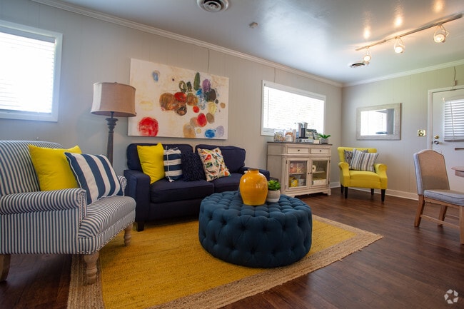 Living room furnished