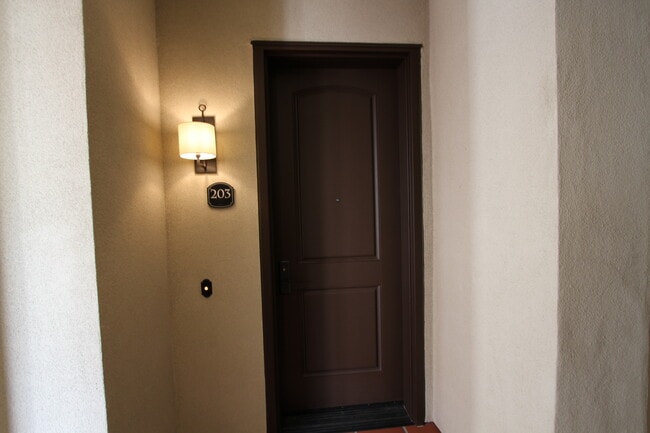 Entry door from second floor hallway - The Residence at Mission View