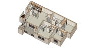 3BR/2BA