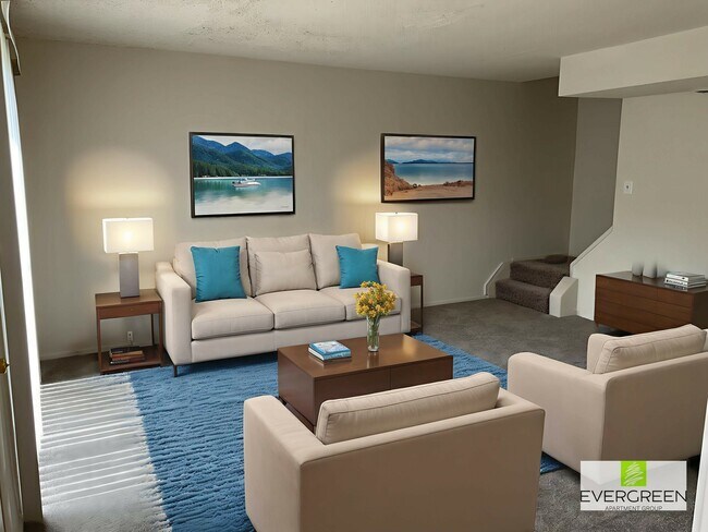 2 Bedroom TH Livingroom