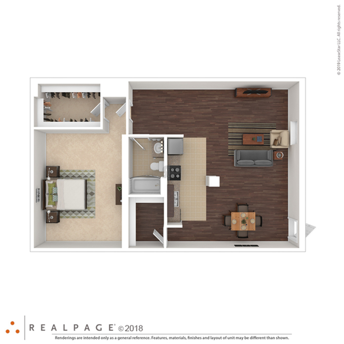 Phillips Luxury Apartments 1B1Ba 1059 - 1B1Bg