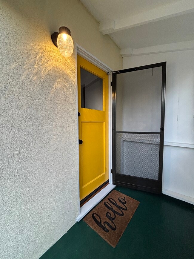 Your front door - 936 Palms Blvd Unit 936.5 Palms Blvd