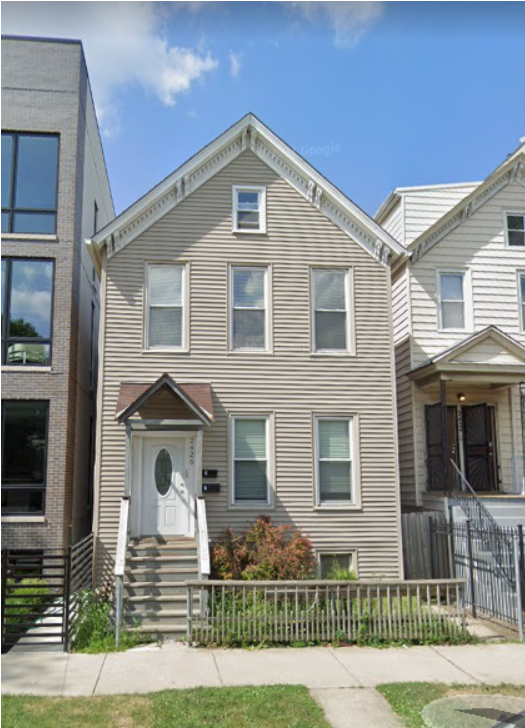 exterior - 2426 W. Moffat St Unit Apt. 2