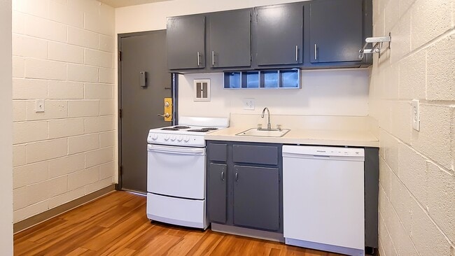 Apartamentos Stewart - Portland, Oregón - Cocina americana - The Stewart