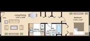 1 Bedroom / 1 Bathroom