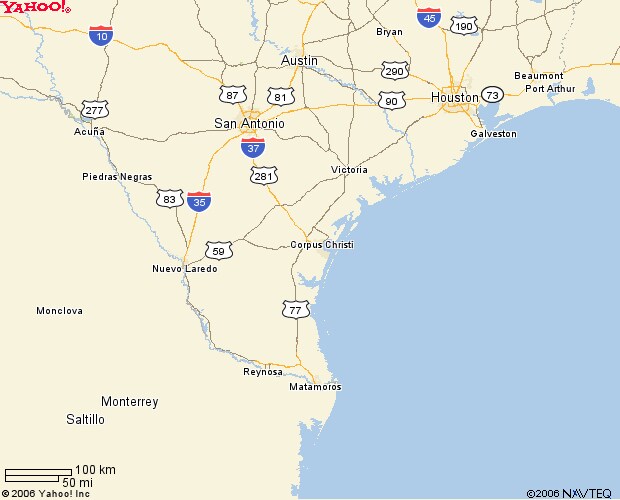 Located in Sebastian, TX - County Line RV Park