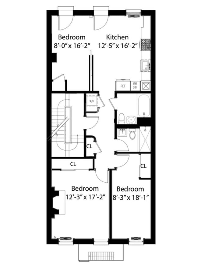 Building Photo - 422 Hudson St Unit 3