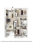 The Fairway_2Bed_2Bath_1152 Sq Ft