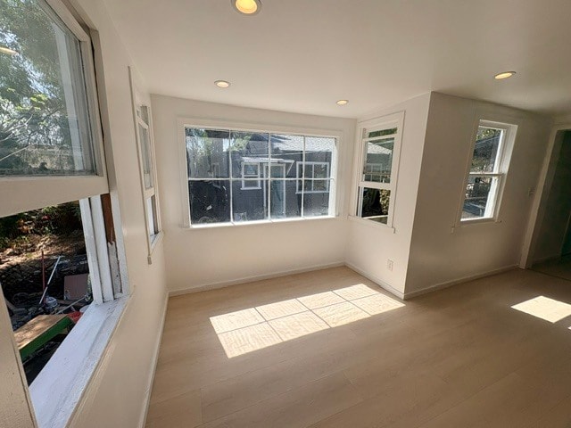 Kitchen sitting area