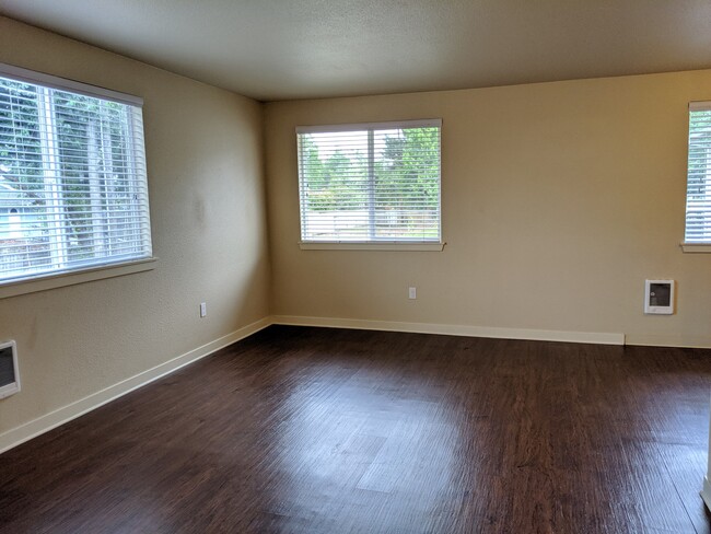 Plank Flooring in the Living Areas - 3305 Sawyer St Unit Sawyer