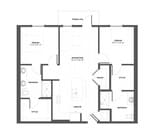 B1 TYPE A floor plan The Lacy at South Main
