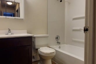 Bright bathroom