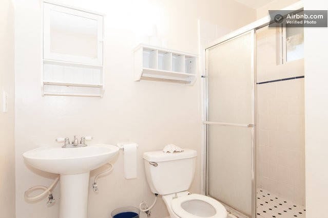 bathroom shared only with 1 person - 640 Elm Ave Unit 2